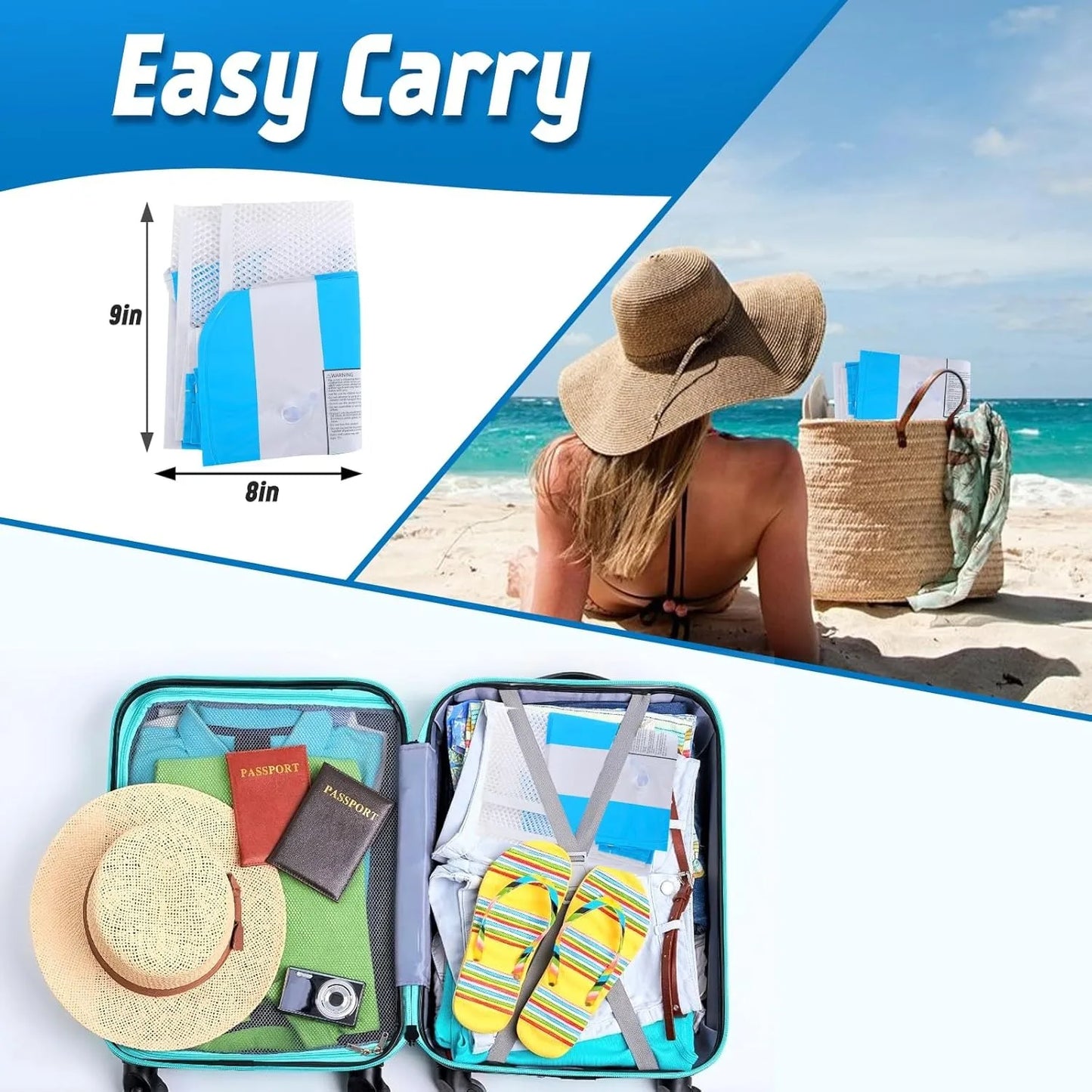 Pool Float Cylindrical Striped Swimming Ring Pool Inflatable Dual Tube Suitable for Pools Multi-Purpose Water Pool Float