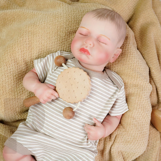 Reborn Baby Doll Boy Realistic Baby Doll Looks Like A Real Newborn Baby Doll Real Life Baby with Soft Weight Body Gift Toy