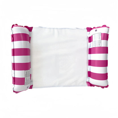 Pool Float Cylindrical Striped Swimming Ring Pool Inflatable Dual Tube Suitable for Pools Multi-Purpose Water Pool Float