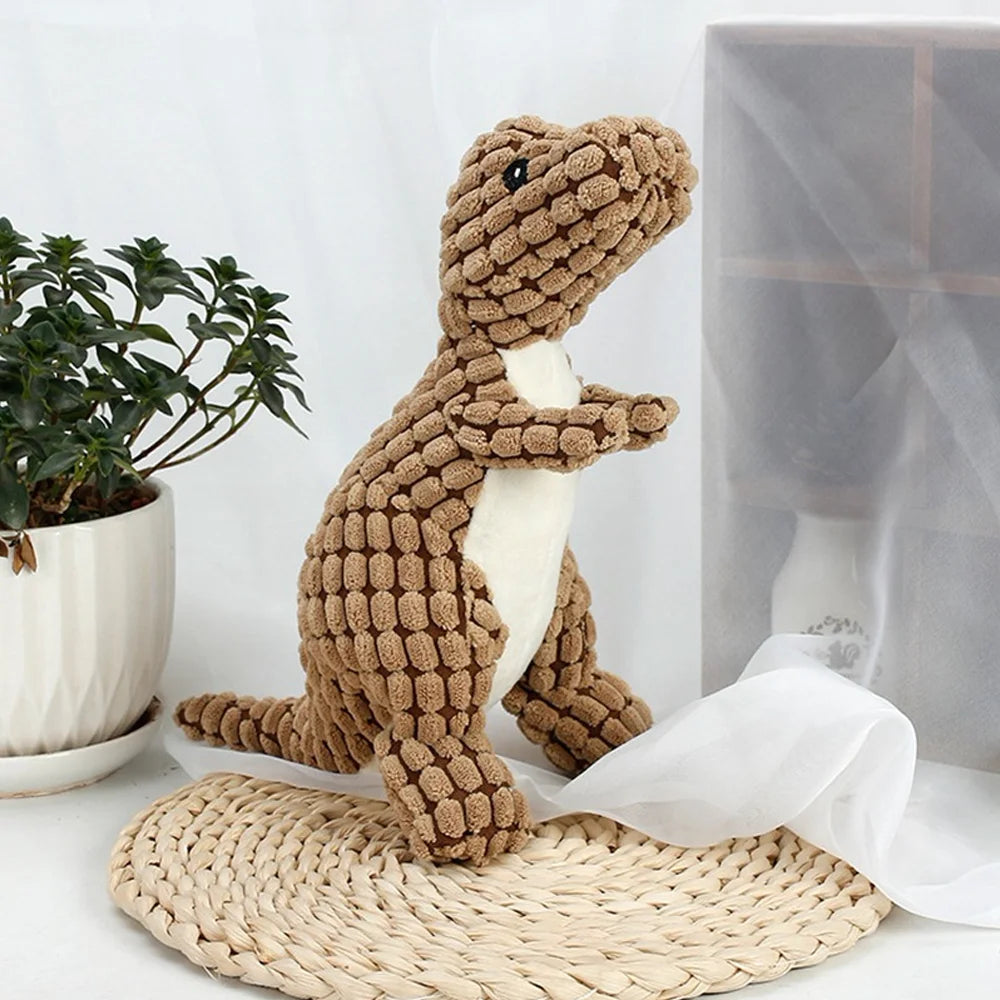 Pliušiniai dinozaurai- žaislai šunims
