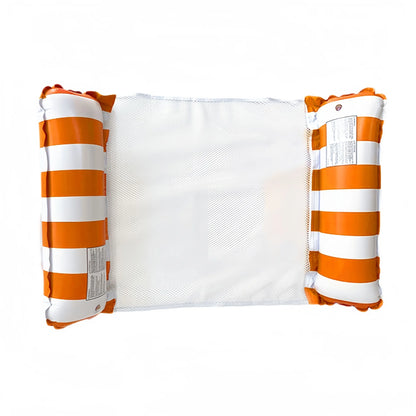 Pool Float Cylindrical Striped Swimming Ring Pool Inflatable Dual Tube Suitable for Pools Multi-Purpose Water Pool Float