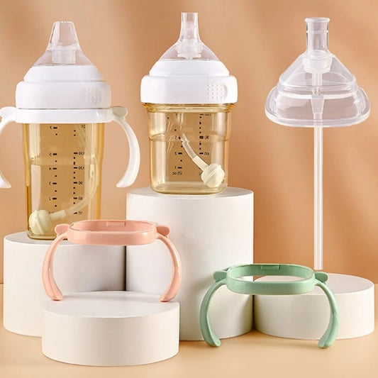 Baby Bottle Handle Baby Bottle Holder Curved-design Baby Bottle Handle Training Baby Grasp Ability Suitable for hegen