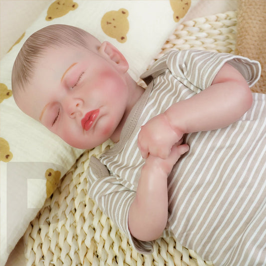 Reborn Baby Doll Boy Realistic Baby Doll Looks Like A Real Newborn Baby Doll Real Life Baby with Soft Weight Body Gift Toy