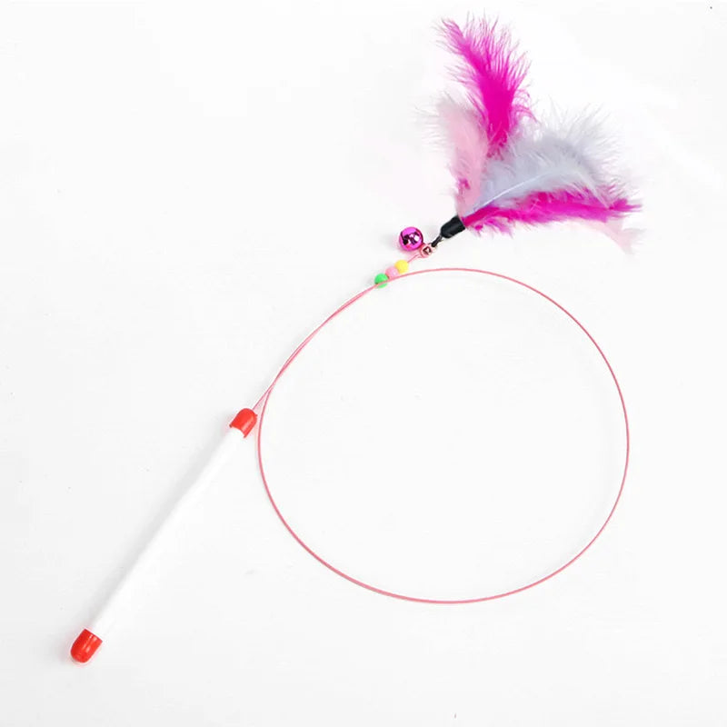 Pet cat toys plush funny play cat toys ring bell happy cat accessories high quality good elastic rope toys pet supplies cat toys