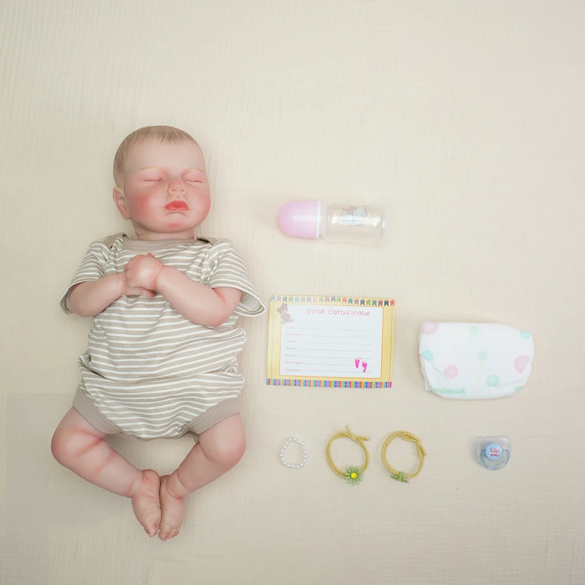 Reborn Baby Doll Boy Realistic Baby Doll Looks Like A Real Newborn Baby Doll Real Life Baby with Soft Weight Body Gift Toy