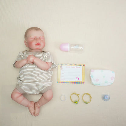 Reborn Baby Doll Boy Realistic Baby Doll Looks Like A Real Newborn Baby Doll Real Life Baby with Soft Weight Body Gift Toy