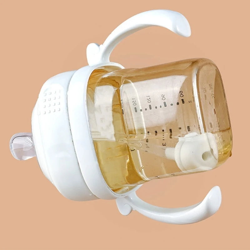 Baby Bottle Handle Baby Bottle Holder Curved-design Baby Bottle Handle Training Baby Grasp Ability Suitable for hegen