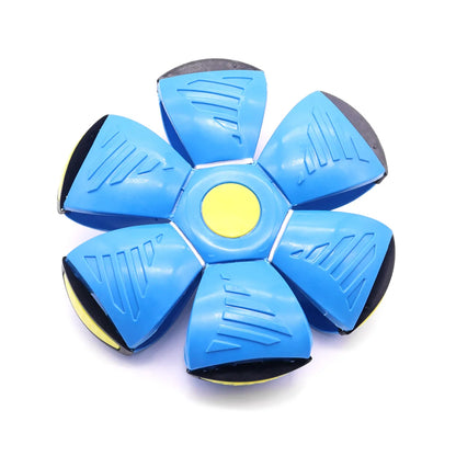 Dog Toys Self-Hi To Relieve Boredom Dog Flying Disc Pet Toys Ball Bite Outdoor Training Supplies Luminous Dog Toys