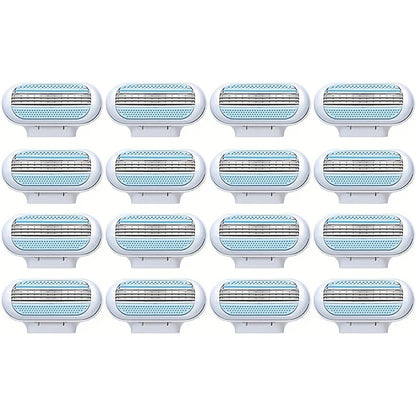 Moteriškas skutimosi peiliukas su papildomom galvutėm