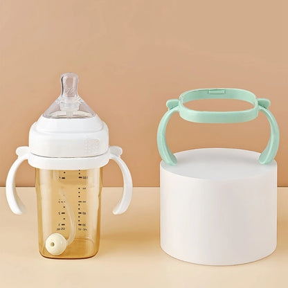 Baby Bottle Handle Baby Bottle Holder Curved-design Baby Bottle Handle Training Baby Grasp Ability Suitable for hegen