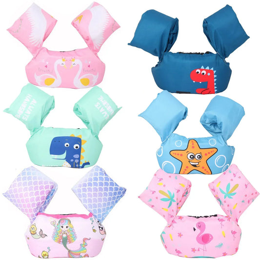 Baby Float Swimsuit Foam Safety Swimming Training Floating Pool Float Swimming Ring Infant Pool Float for Kids Baby Toddler