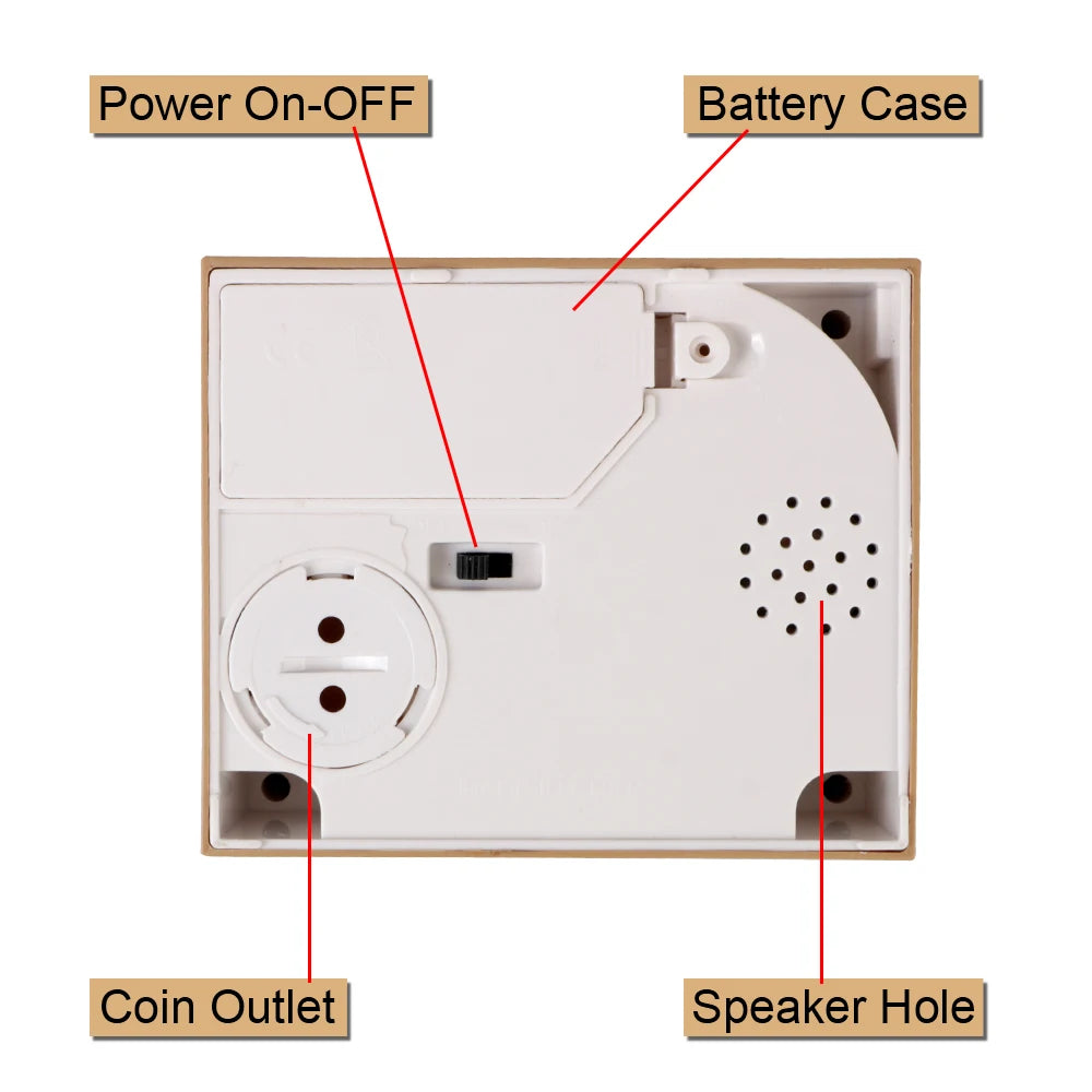 Linksma monetų taupyklė
